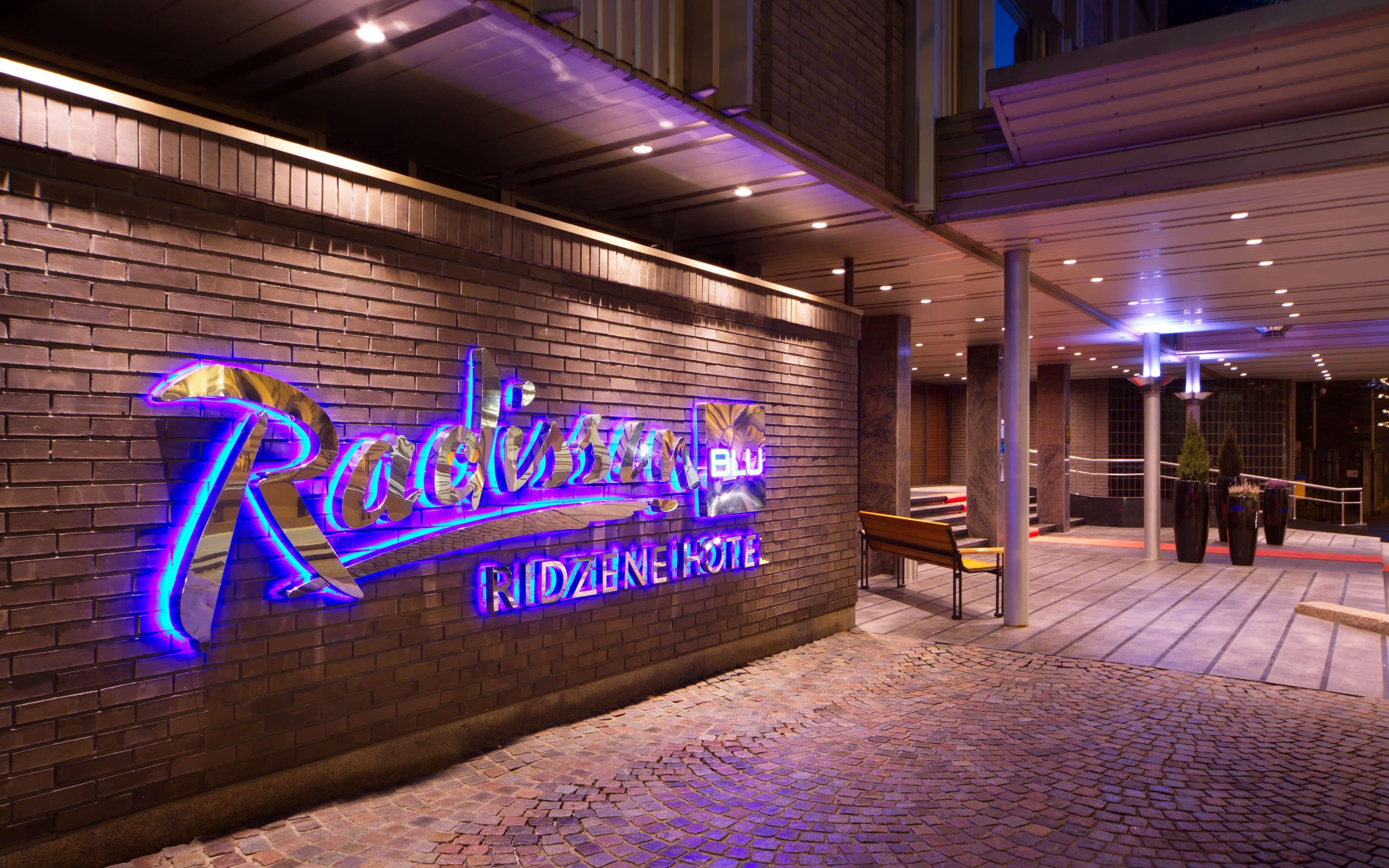 Radisson Blu Ridzene Hotel, Рига Экстерьер фото